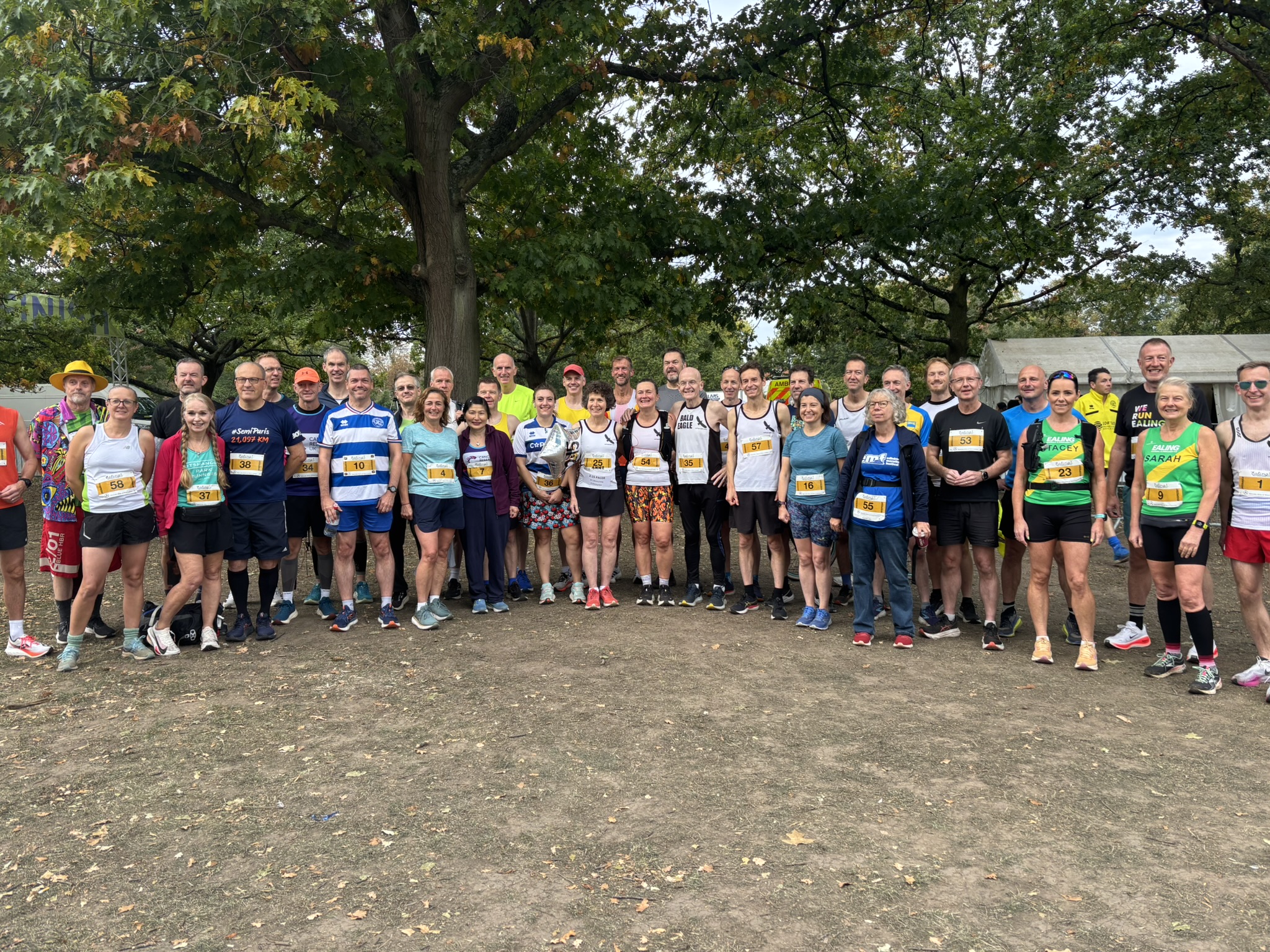 Ealing Half Marathon runners